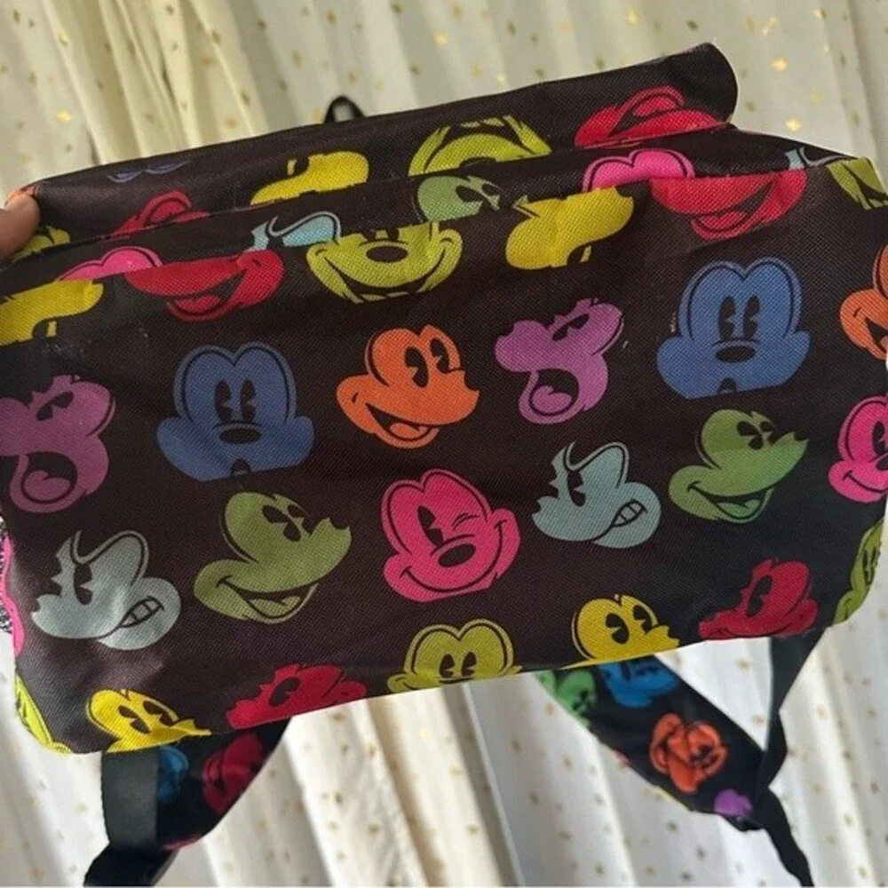 Disneyland Resort Park Exclusive Rainbow Face Mickey Mouse Backpack Vacation